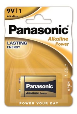 Elem, 9V, 1 db, PANASONIC "Alkaline power"